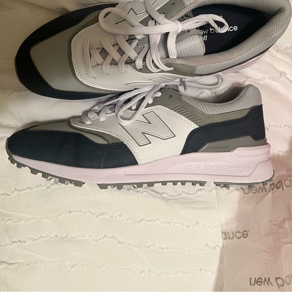 NIB New Balance 997 Golf navy/white color - Picture 4 of 10